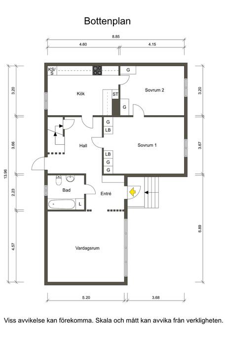 5 rum Villa på Pukalovägen 10 Lönneberga Hultsfreds kommun - bild 36