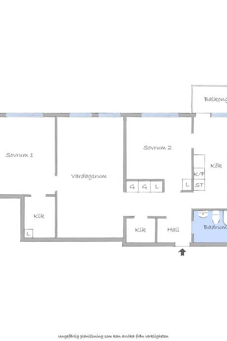 3 rum Lägenhet på Emanuel Birkes väg 5 Salem Salems kommun - bild 23