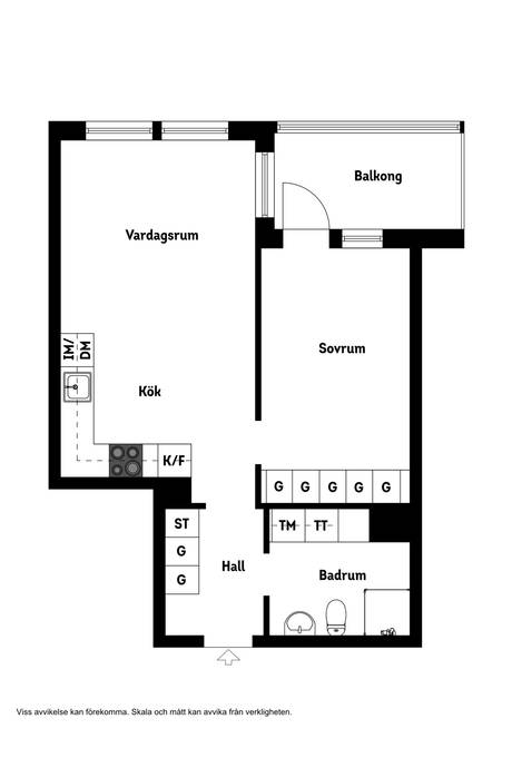2 rum Lägenhet på Lotta Svärds Gränd 9 Fruängen Stockholms kommun - bild 28