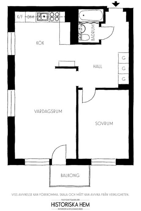 2 rum Lägenhet på Sicklingsvägen 5 Gubbängen Stockholms kommun - bild 34