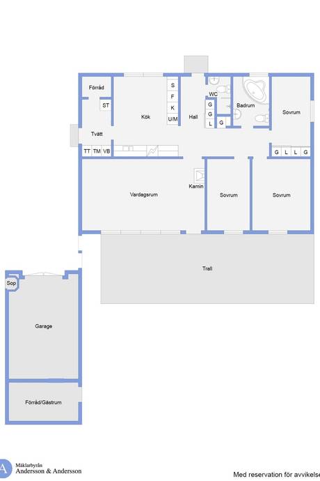 4 rum Villa på Sandstensvägen 8 Ekedalen Tidaholms kommun - bild 27