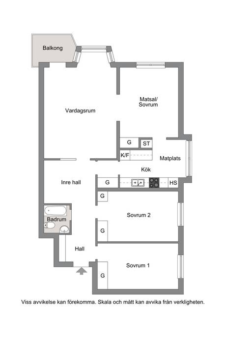 4 rum Lägenhet på Skytteholmsvägen 20, 3tr Centrala Solna Solna kommun - bild 19
