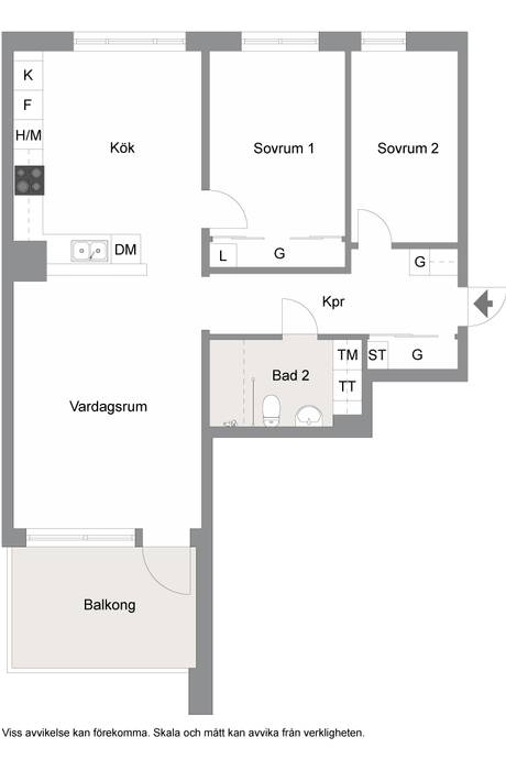 3 rum Lägenhet på Fridensborgsvägen 141, vån 2 av 4 Järvastaden Solna kommun - bild 19