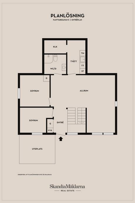 5 rum Villa på Flottaregatan 5 Surbrunnen Ystads kommun - bild 44