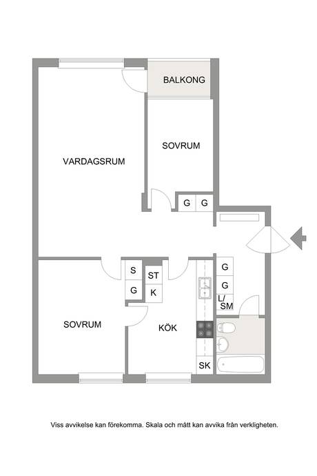 3 rum Lägenhet på Kapellgatan 2 B Krylbo Avesta kommun - bild 26