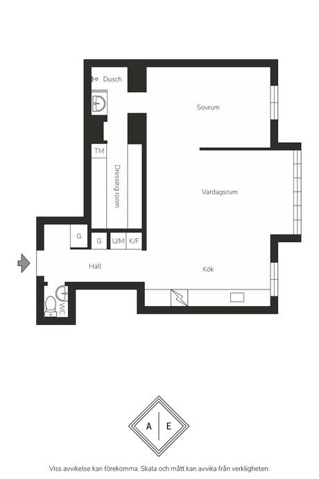 2 rum Lägenhet på Tulegatan 22 Vasastan Stockholms kommun - bild 18