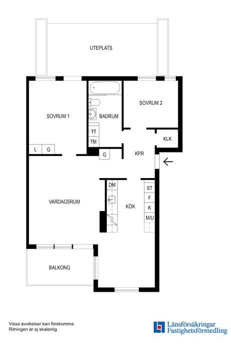 3 rum Lägenhet på Fridensborgsvägen 24 Järvastaden Solna kommun - bild 23