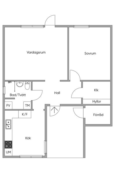 2 rum Radhus på Odengatan 143 Alingsås Alingsås kommun - bild 22