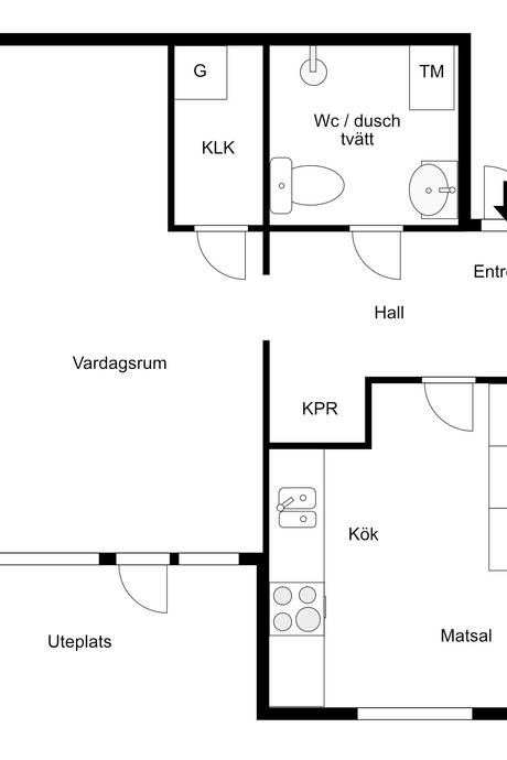 1 rum Lägenhet på Surbrunnsvägen 3B Hallstahammar Hallstahammars kommun - bild 16