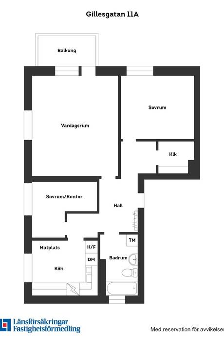 2 rum Lägenhet på Gillesgatan 11A Rosenlund Jönköpings kommun - bild 20