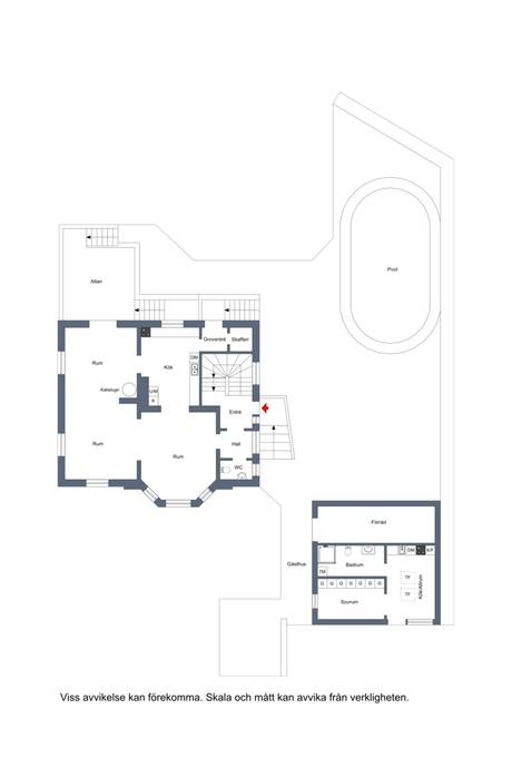 11 rum Villa på Östgötakroken 4 Centrala Lund Lunds kommun - bild 41