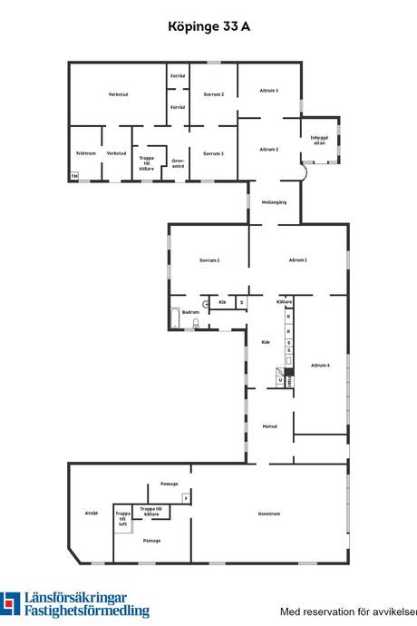 11 rum Villa på Köpinge 33 A Köpinge Laholms kommun - bild 22