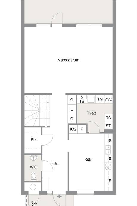 6 rum Radhus på Johan Kocksgatan 55B Centrum Trelleborgs kommun - bild 38