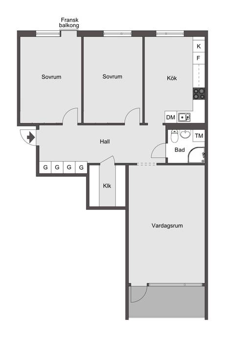 3 rum Lägenhet på Södervägen 20 Viggbygärdet Täby kommun - bild 34