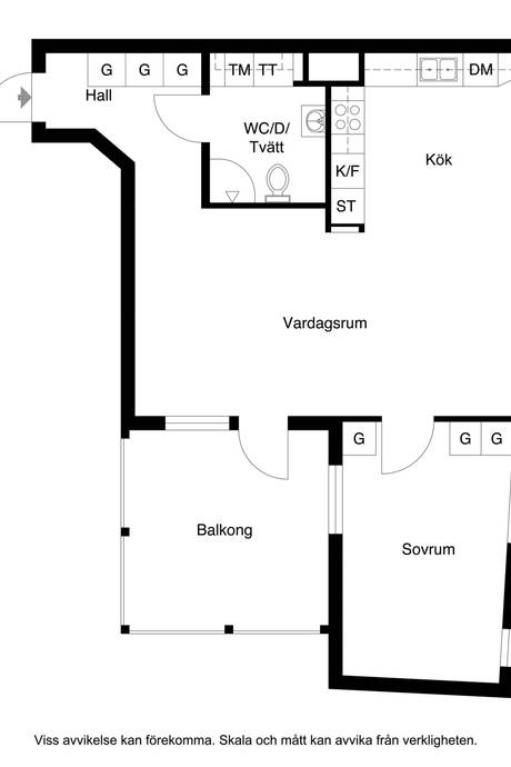 2 rum Lägenhet på Harvgränd 4 Kalkbrottet Malmö kommun - bild 20