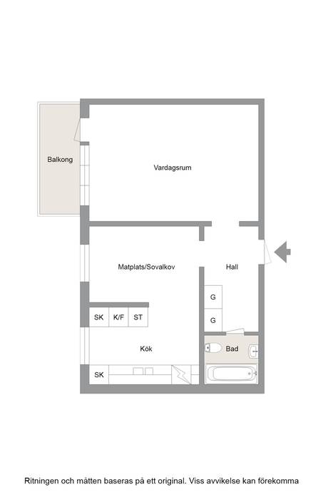 1 rum Lägenhet på Sveagatan 3D Kungsängen Sala kommun - bild 20
