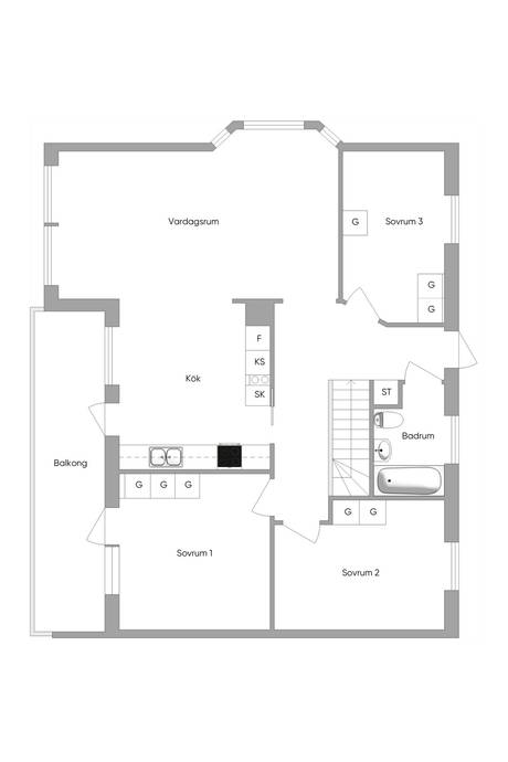 5 rum Villa på Gamla Bergavägen 8 Lindome Mölndals kommun - bild 34