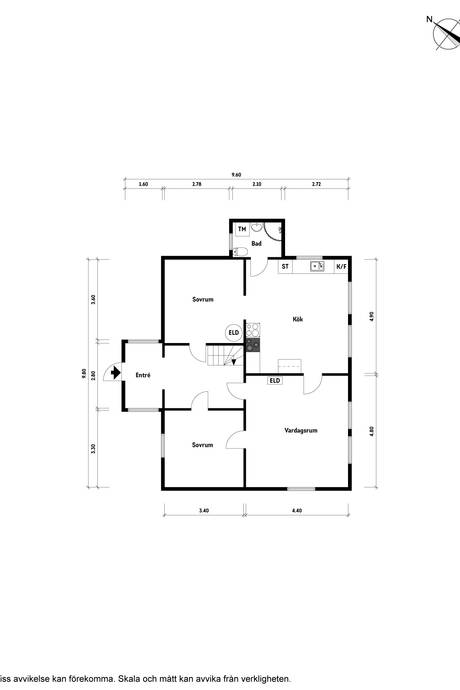 80 m² Gård med jordbruk på Vittene Olofsgården   Vittene Vårgårda kommun - bild 35