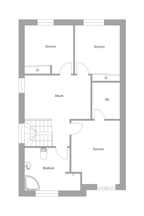 6 rum Parhus på Julias väg 43A Kallfors Södertälje kommun - bild 22