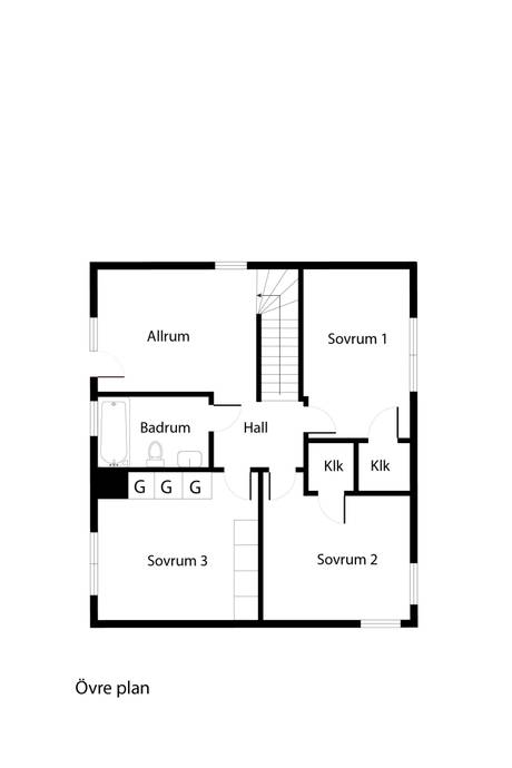 7 rum Villa på Maj Brings Väg 17 Sköndal - Lilla Sköndal - Konstnärstaden Stockholms kommun - bild 48