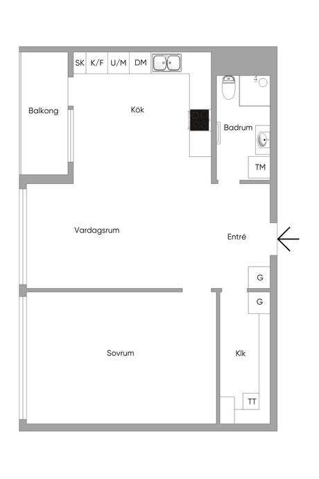 2 rum Lägenhet på Göteborgsvägen 70B Surte Ale kommun - bild 15