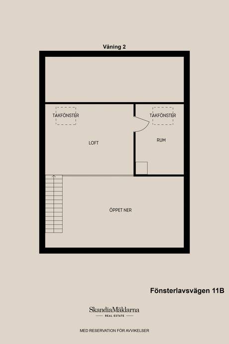 4 rum Radhus på Fönsterlavsvägen 11B Järvstagläntan Gävle kommun - bild 13