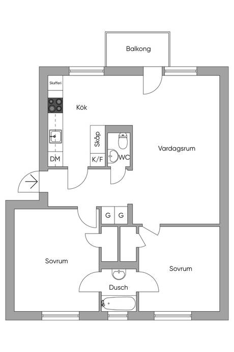 3 rum Lägenhet på Hertigvägen 16, 1tr Aspudden Stockholms kommun - bild 52