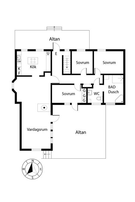 7 rum Villa på Norra Bondevägen 30 Huddinge kommun - bild 48