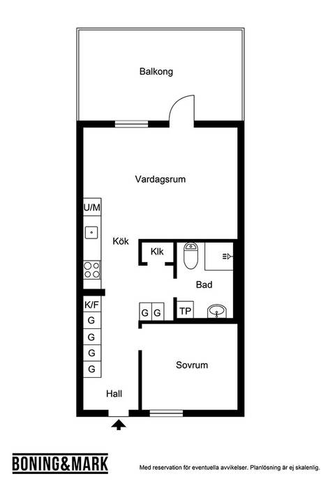 2 rum Lägenhet på Mästaregränd 48 Tegelbruket Svedala kommun - bild 16