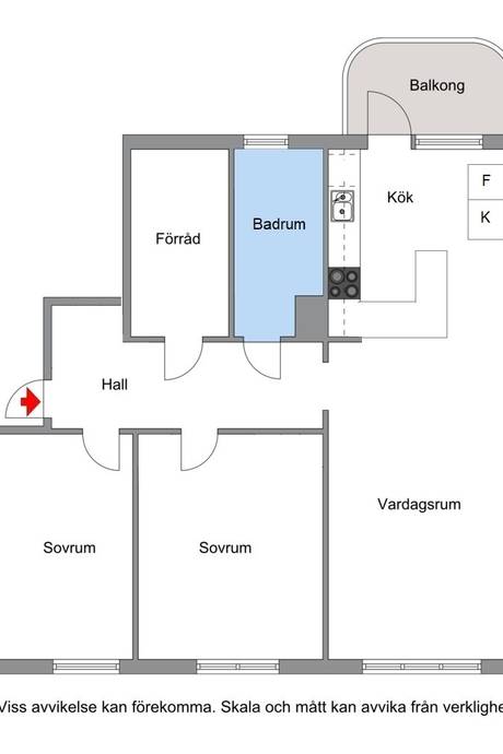 3 rum Lägenhet på Tre källors väg 7, 2 tr Botkyrka-eriksberg Botkyrka kommun - bild 12
