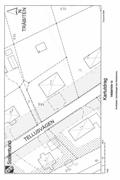 Tomt på Tellusvägen 32B Häggvik/Tureberg Sollentuna kommun - bild 5