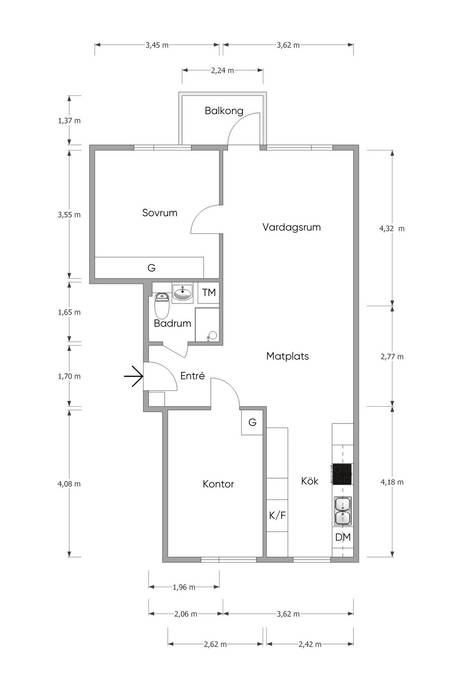 3 rum Lägenhet på Bangatan 14 Centralt Södertälje kommun - bild 14
