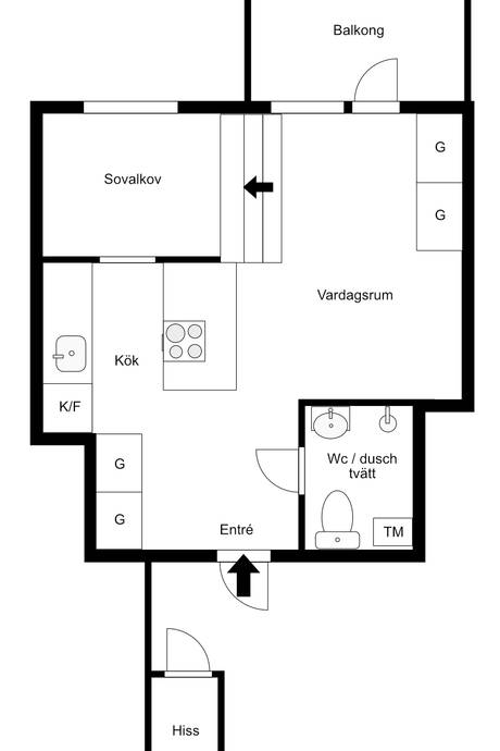 1 rum Lägenhet på Viktoriagatan 8A Centralt Köpings kommun - bild 20