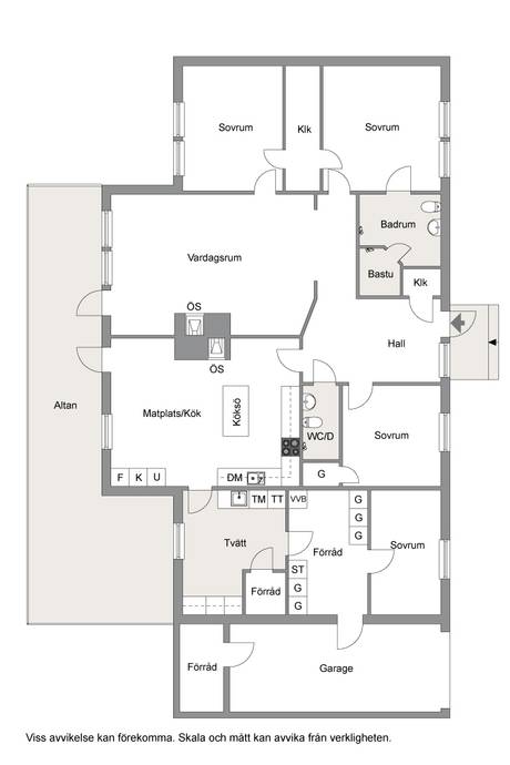5 rum Villa på Berggårdsvägen 11 Norra Svartbyn Bodens kommun - bild 41