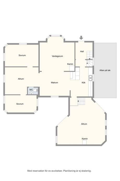 8 rum Villa på Paradisvägen 31 ÅHUS - Täppet Kristianstads kommun - bild 4
