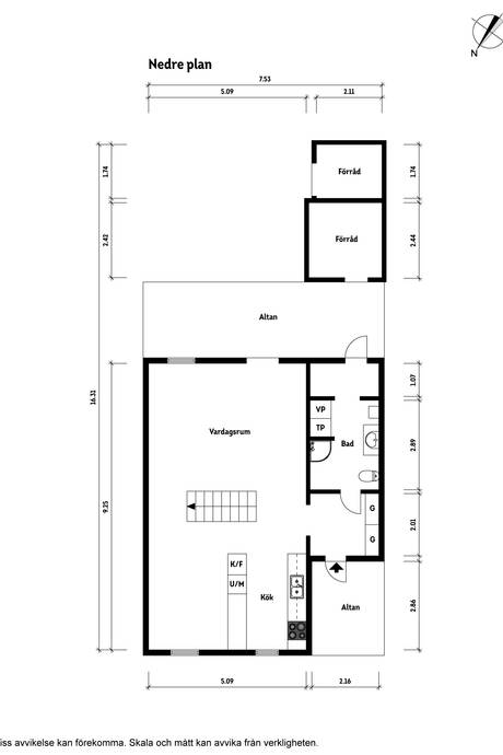 5 rum Villa på Trumpetvägen 4 Fors Kungsbacka kommun - bild 31