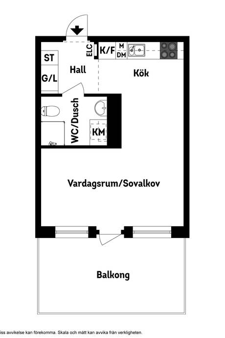 1 rum Lägenhet på Selma lagerlöfs gata 7 Centralt Kungälvs kommun - bild 16
