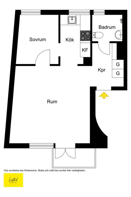 2 rum Lägenhet på Olaus Magnus väg 47A Hammarbyhöjden Stockholms kommun - bild 18