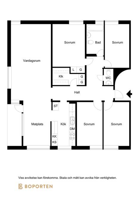 5 rum Lägenhet på Östra Prinsgatan 30A Väst på stan Umeå kommun - bild 35