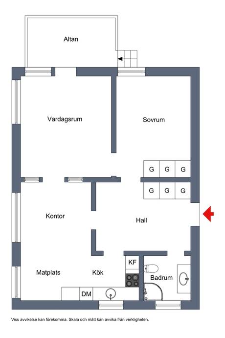 2 rum Lägenhet på Boråsvägen 16 Hammarbyhöjden Stockholms kommun - bild 28