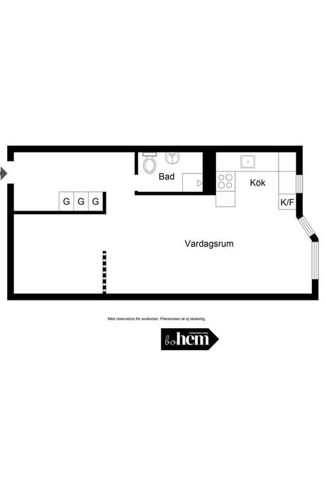 1.5 rum Lägenhet på Mäster Nilsgatan 24 City / Centrum Malmö kommun - bild 35