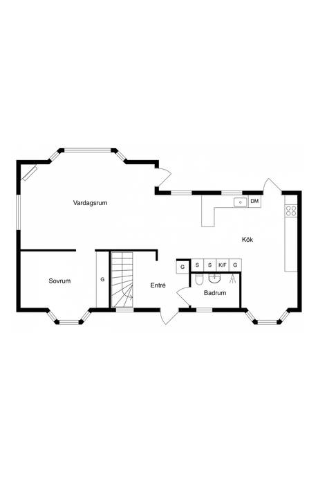 6 rum Villa på Skogsgläntevägen 19 Anneberg Kungsbacka kommun - bild 23