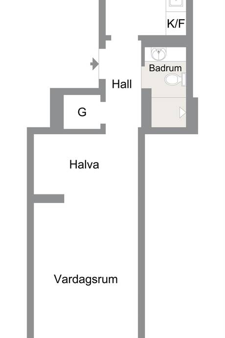 1.5 rum Lägenhet på Åhusgatan 4 Västra Sorgenfri Malmö kommun - bild 14