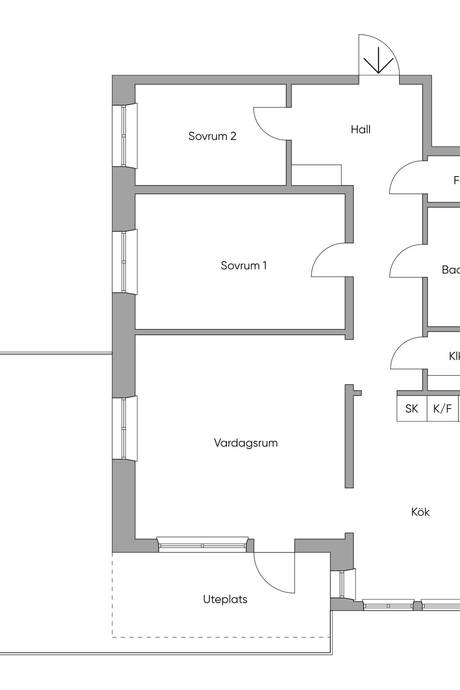 3 rum Lägenhet på Strömstarevägen 3 Gustavsberg Värmdö kommun - bild 18