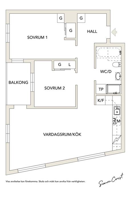 3 rum Lägenhet på Nina Einhorns Gata 4 Vasastan Stockholms kommun - bild 16