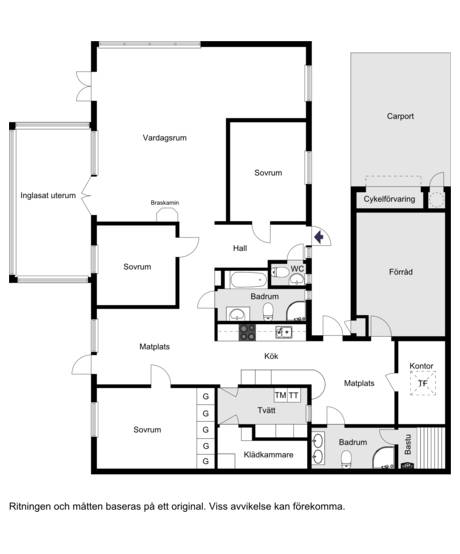 5 rum Villa på Lillebäcksvägen 6 Alet Halmstads kommun - bild 36