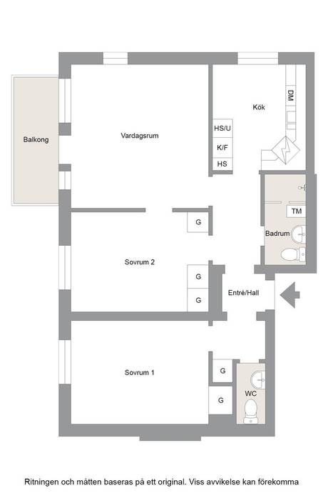 3 rum Lägenhet på Norrbygatan 20A Centrum Sala kommun - bild 25