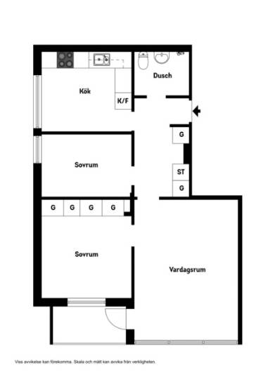 3 rum Lägenhet på Engelbrektsgatan 76 Centralt Öster Örebro kommun - bild 23