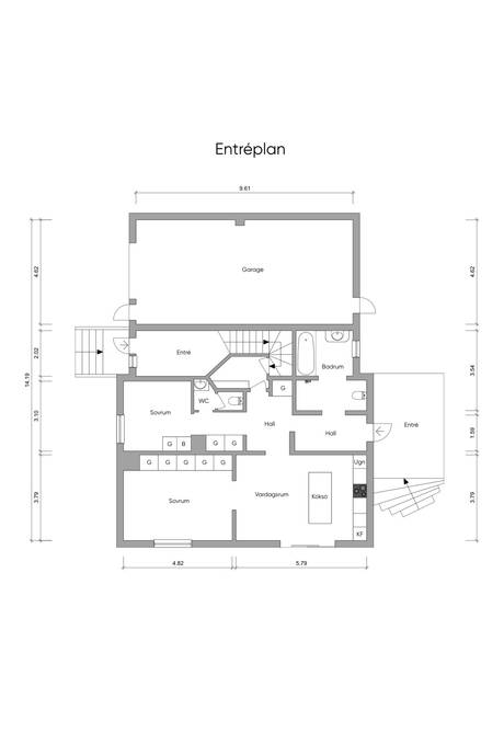 8 rum Villa på Albertsvägen 73B Trollhättan Trollhättans kommun - bild 47