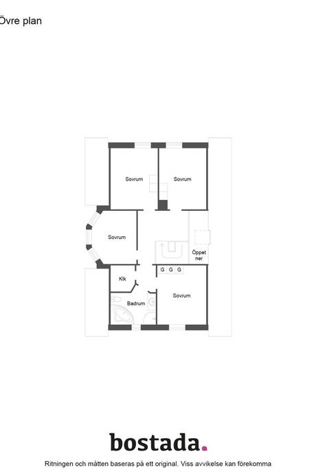7 rum Villa på Bostorpsvägen 4 Råda Mosse Lidköpings kommun - bild 67